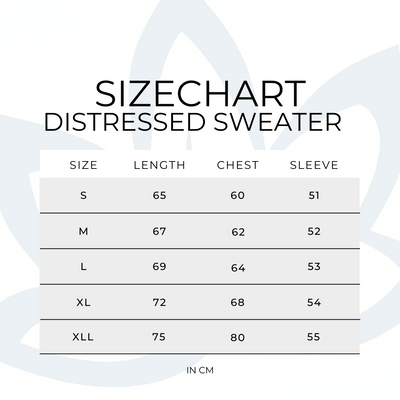 ELIONIS - DISTRESSED SWEATER